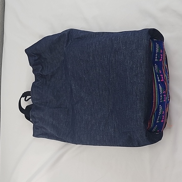 Handmade Hand Crafted Fabric Large Disney Goofy Drawstring  Backpack - Picture 12 of 16